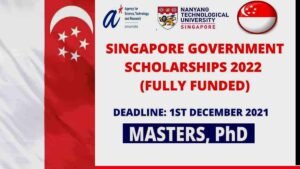 Govt Singapore Scholarship 2022