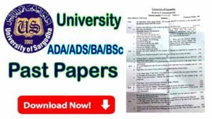 SU BA BSc ADP past Papers