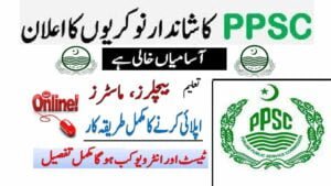 Government PPSC BISE DG Khan Jobs- Apply Online Now